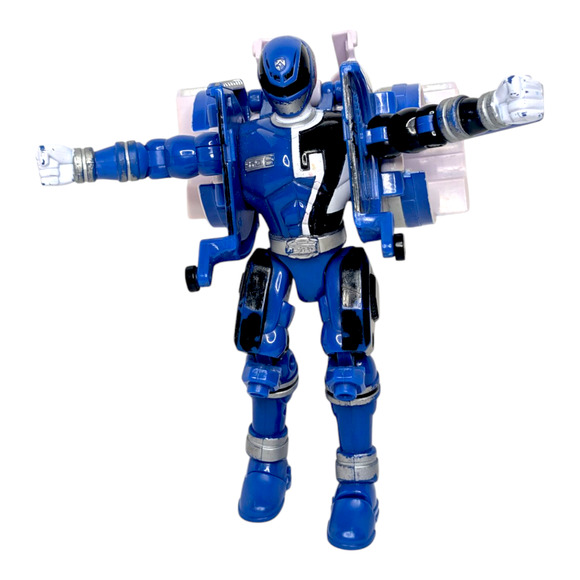 Power Rangers Blue SPD Transforming Zord Morphin Delta Action Figure - Picture 6 of 8